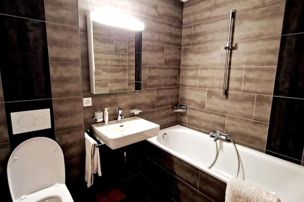Superbe Appartement Champex-Lac Avec Piscine Et Sauna Exteriér fotografie